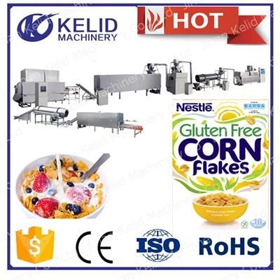 2017 New Condition China Supplier Cereal Corn Flakes Making Machine