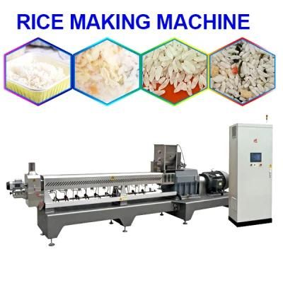 Nutrition Fortified Rice Make Machine/China Factory Manufacturer Extrusion Rice ...