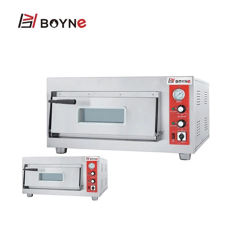 Stainless Steel Commercial Single Deck Electric Pizza Baking Oven