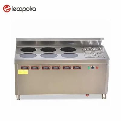 Kitchen Equipment 6 Burners Restaurant Electric Induction Cooker Stove