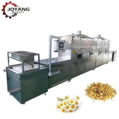 Chamomile Tea Microwave Flower Tea Drying Sterilization Machine