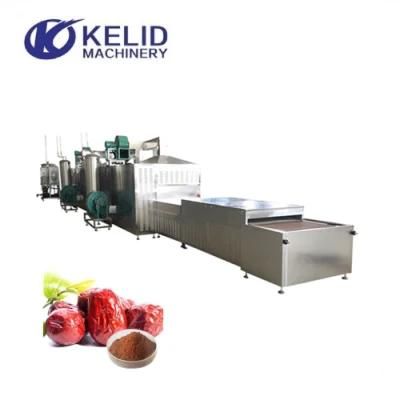 Microwave Red Dates Power Drying Sterilizing Machine