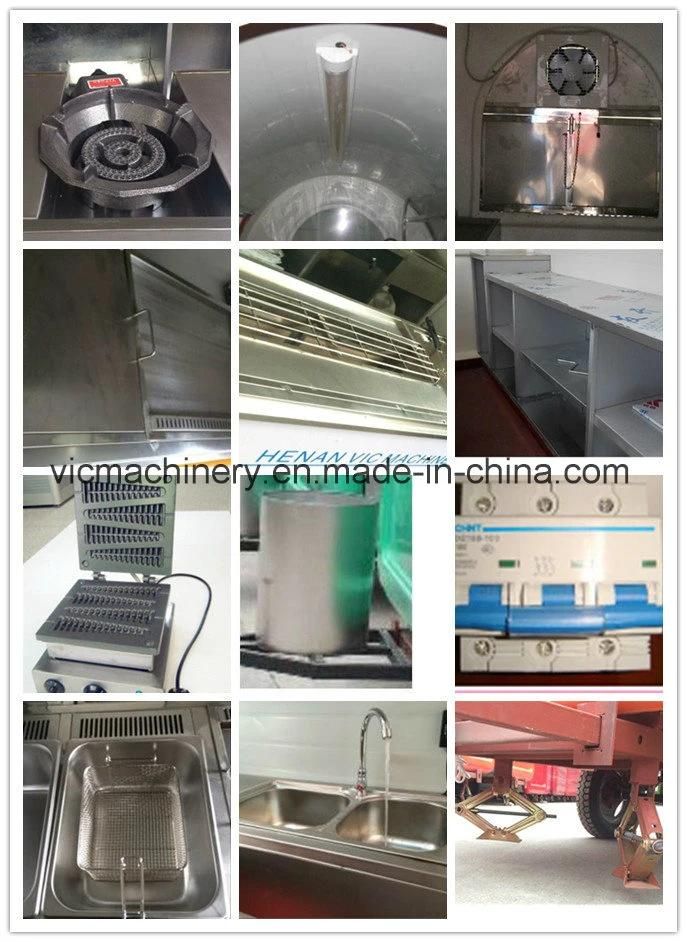 Most convenient hand push room type food cart