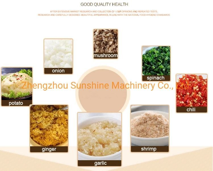 Stainless Steel Mushroom Ginger Garlic Slicer Machine Cutter