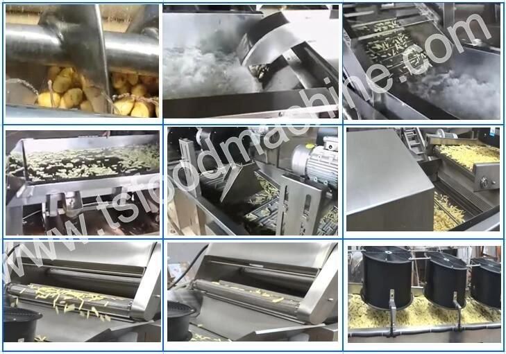 Commercial Small Scale Potato Chips Making Line