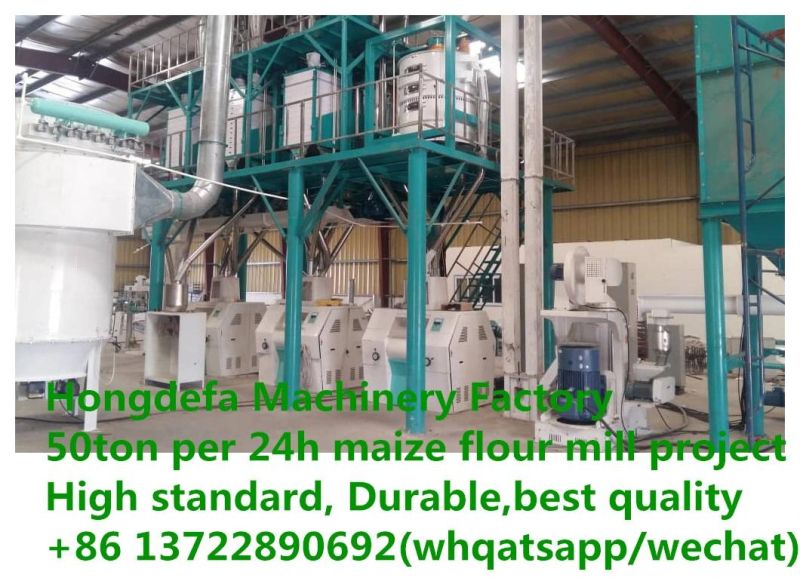 Industrial Maize Wheat Corn Flour Mill Milling Processing Machine