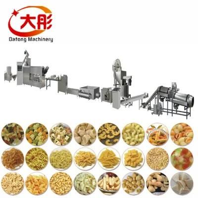 Frying Pellet Macaroni Pasta Making Machine
