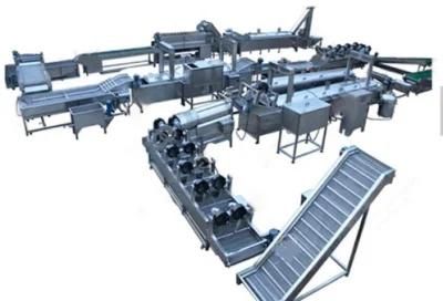 Frozen Fruit and Vegetable French Fries Production Line