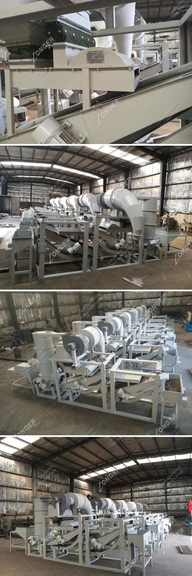 Melon Seed Shelling Machine Hemp Seeds Dehuller