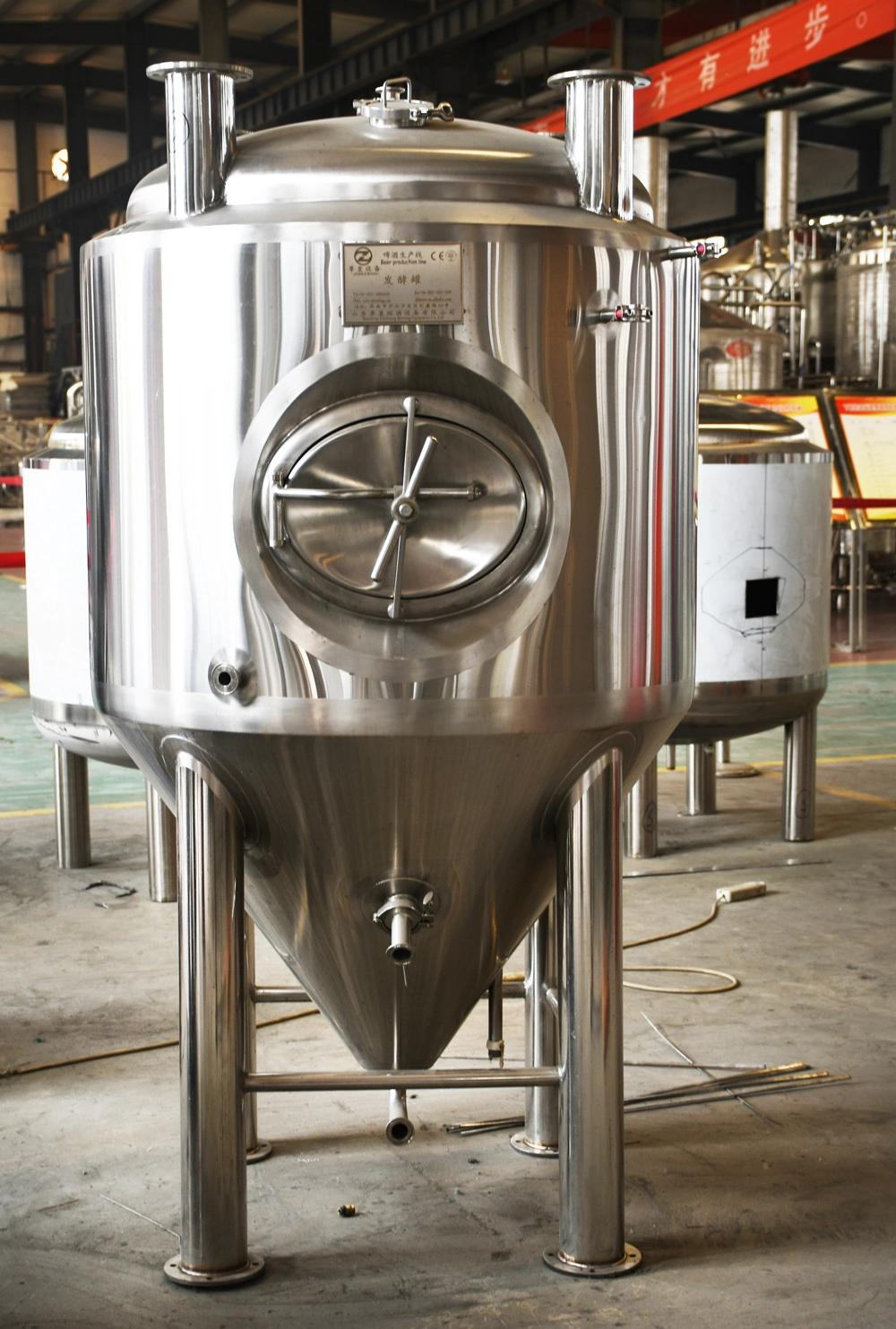 Stainless Steel Beer Fermenter Stackable Conical Cooling Tank in Bar.
