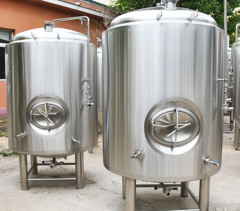 2000L Beer Bright Tank Storage Beer Brewing Stainless Steel Tank