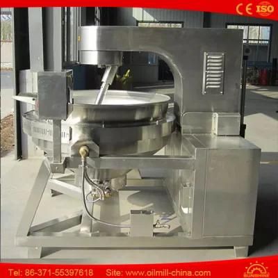 Stainless Steel 100L Gas Commercial Popcorn Machine Popcorn Making Machine