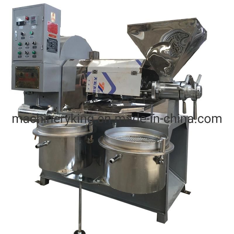 Sesame Peanut Coconut Soybean Olive Small Auto Oil Press Machine