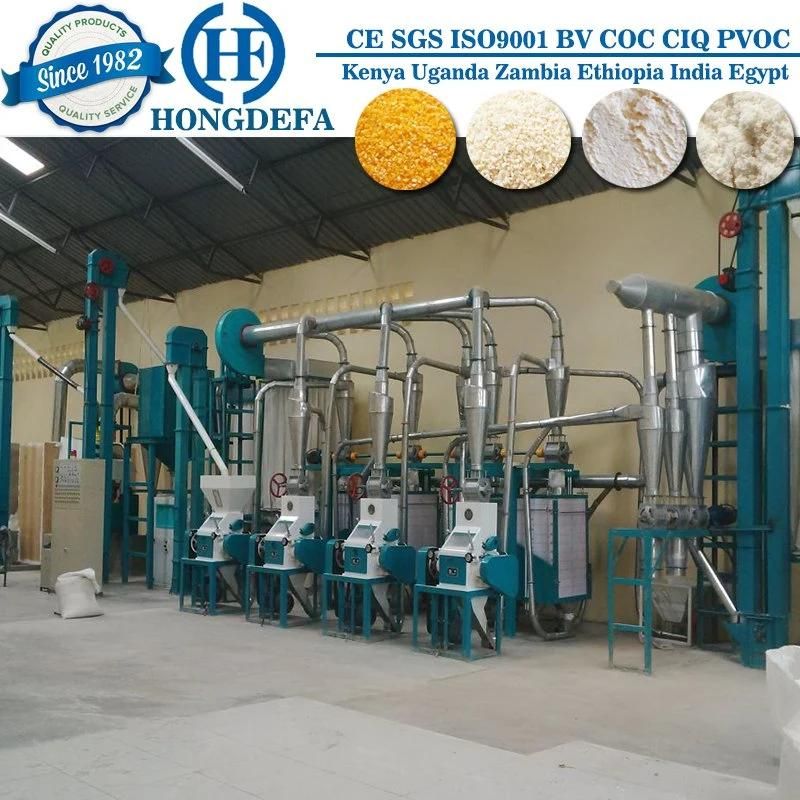 Maize Mill Processing Line 24tpd