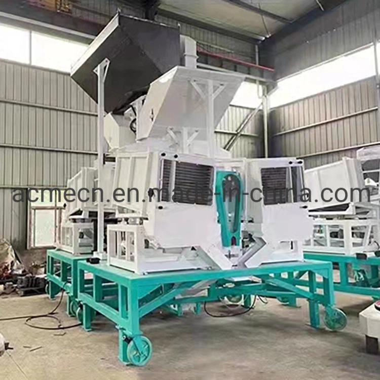 Mobile Grain Cleaning Machine Raw Grain Cleaning Sieve Rice Factory Grain Depot Rice Cleaning and Screening Equipment