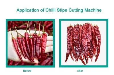 Automatic Chilli Stipe Cutting Machine Chili Stem Cutter
