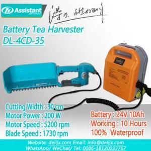 Battery Operated Brushless Electric Mini Tea Leaf Harvester Dl-4CD-35