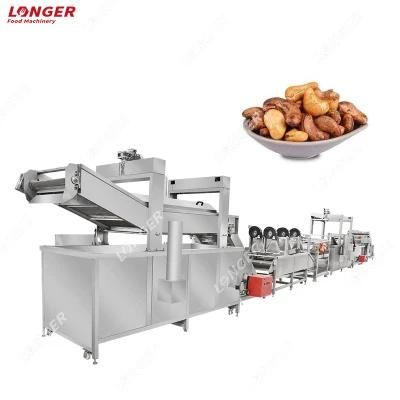 Groundnut Frying Machine in Nigeria Fried Peanuts Processing Line Machine for Frying ...