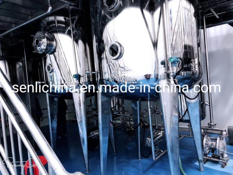 Triple Effect Falling Film Evaporator for Concentrating Milk Beverage