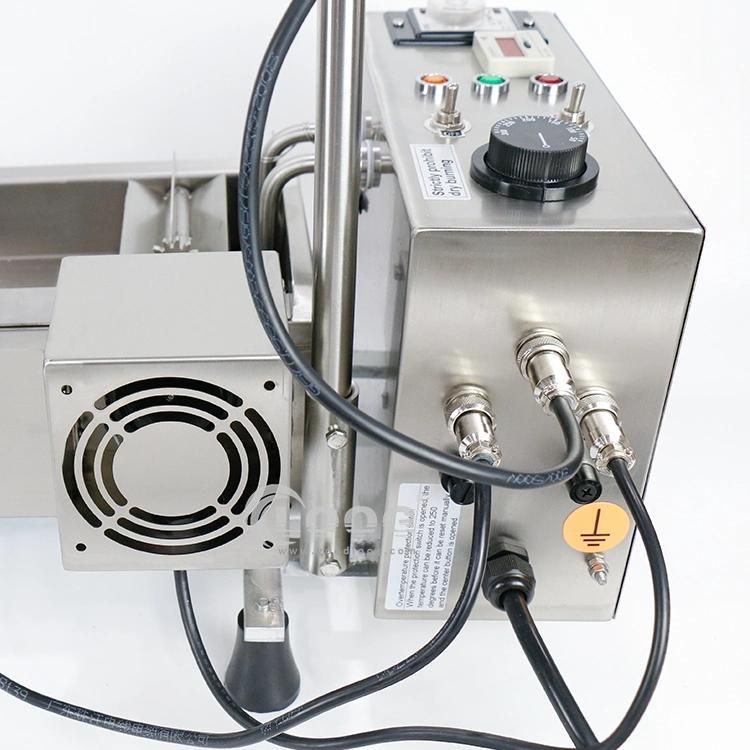 Newest Snack Equipment Electric Donut Makers Professional Electric Mini Donut Fryer Commercial Automatic Single Row Conveyor Donut Machine Price for Sale