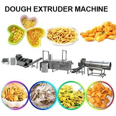Indurable and Reliable Fried Wheat Flour Bugles Machinery / Professional Snacks Equipments ...