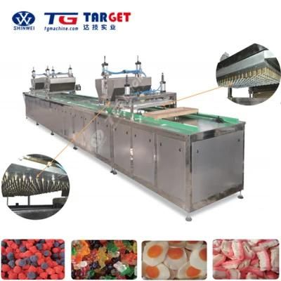 Safe Edible Lollipop Production Line Controlled by PLC