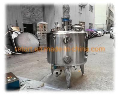 500 Liter Fresh Milk Batch Pasteurizer Price
