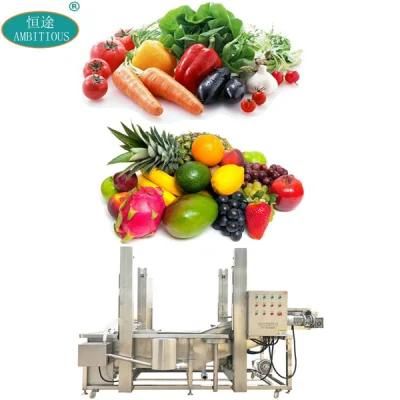 Fruit Vegetable Washing Machinery Fruits and Vegetables Water Bath Cleaning Machine