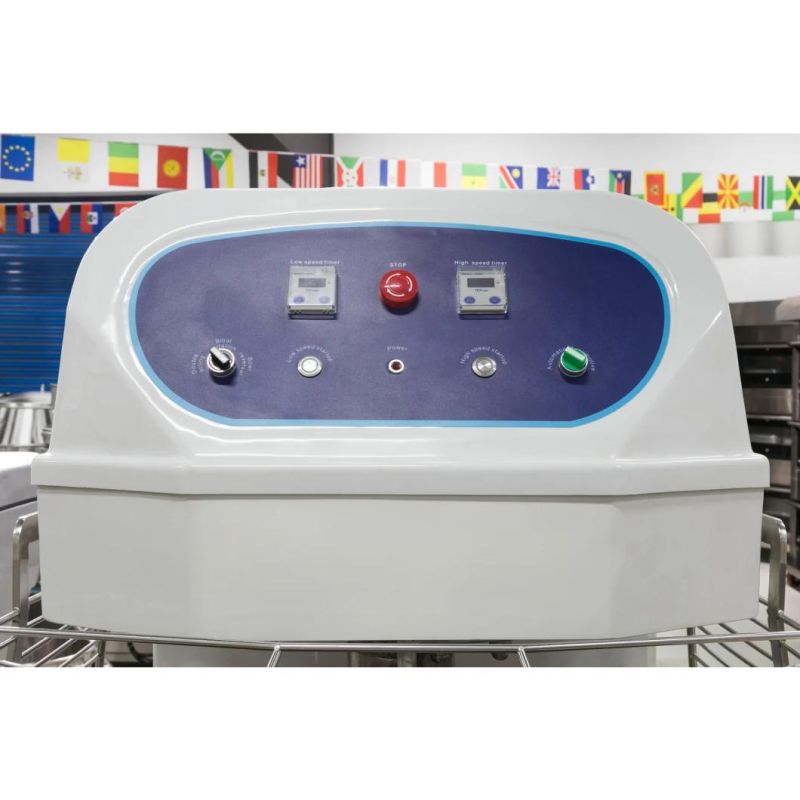 Commercial Industrial 20~200L Stainless Steel Electric Bread Baking Manual Bakery Spiral Dough Mixer
