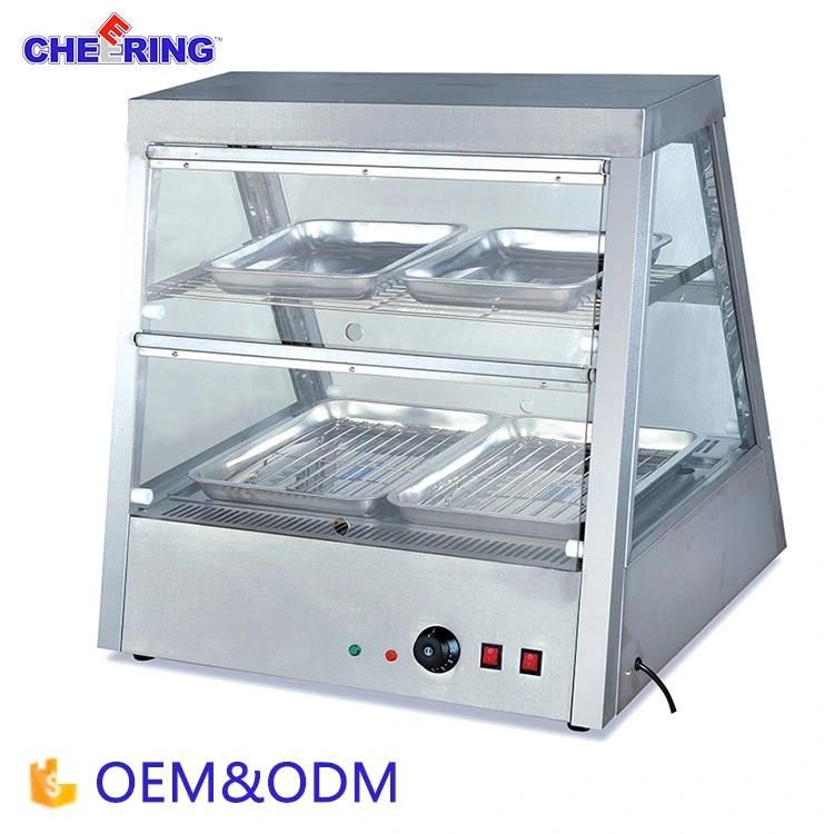 Commercial Electric 2 Layer 4 Trays Display Showcase