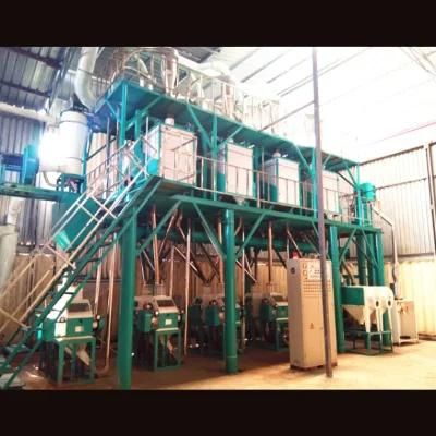 Hongdefa 36t 42t 52t Per Day Industrial Wheat Flour Milling Machine