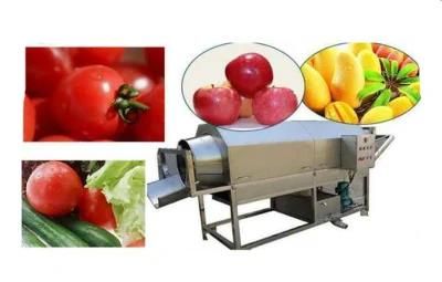 High Capacity Vegetable Fruit Air Bubble Washing Machinery