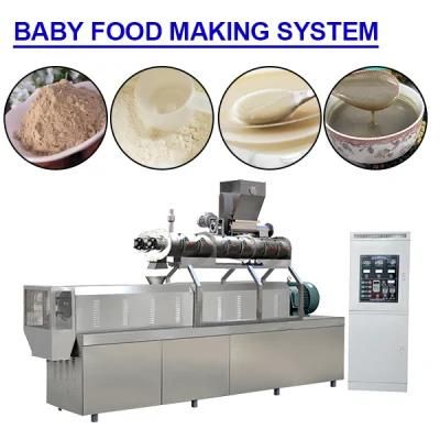 Baby Rice Powder Processing Line Rice Instant Baby Food Production Line
