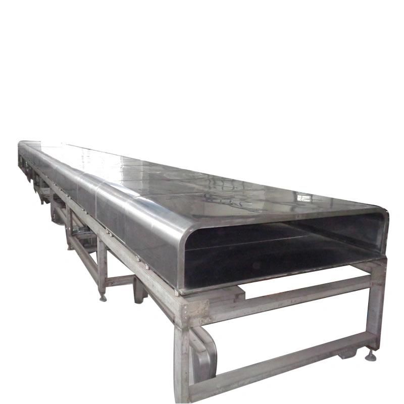 Food Grade PU Belt Chocolate Cooling Tunnel
