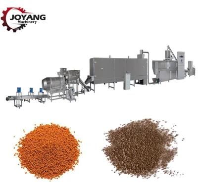 Professional Full Automatic Floating Fish Feed Twin Screw Extruder