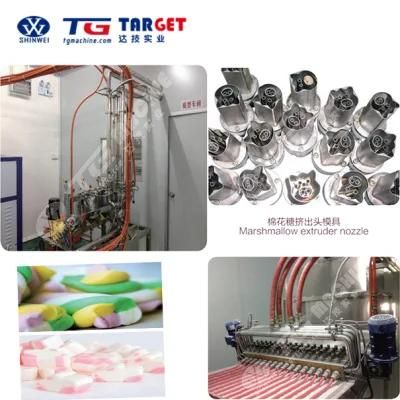 Exm12000 Exturder Shape Marshmallow Machine Line