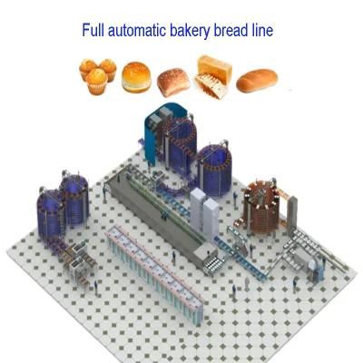 CE Approved French Hot Dog Bread Processing Machine Production Line