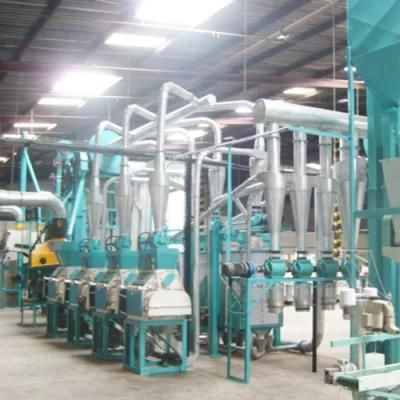10t to 100t/24h Maize Flour Mill Milling Machine for Zmaibia, Tanzania, Kenya