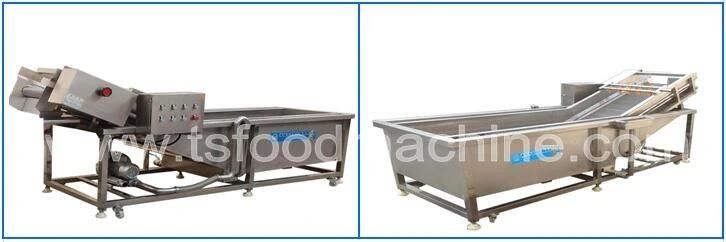 Automatic Continuous Conveyor Red Chilli and Pepper Washing Machine