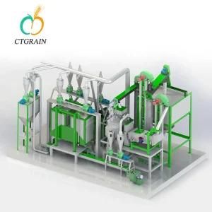 Corn Processing Plant Machine
