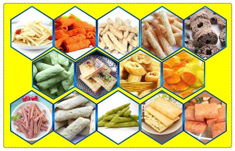 High Grade Chocolate Making Machinery for Puffed Snacks Processing