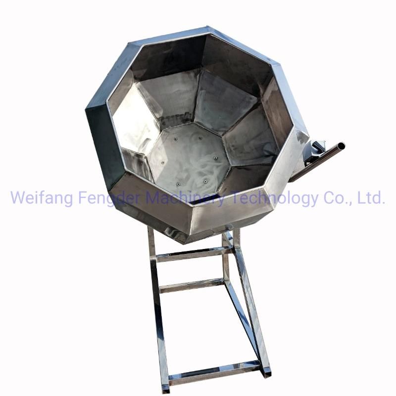 Low Price Chocolate Coating Machine Candy Peanut Pill Coating Pan Machine Byc-600