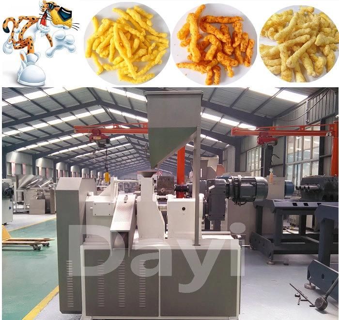 Tom Toms Cheetos Kurkure Niknak Fried Snack Making Machine
