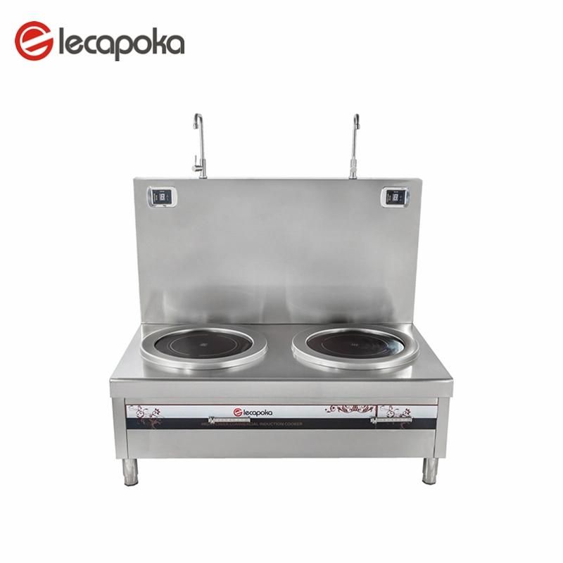CE Certificated Professional Induction Soup Cooktop Double Burner Soup Cooktop