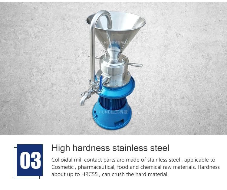 Hummus Grinder Machine Chickpea Paste Making Grinder Machine Colloid Mill