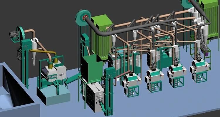 Maize Flour Milling Machine Running in Kenya Zambia Tanzania with Local Office
