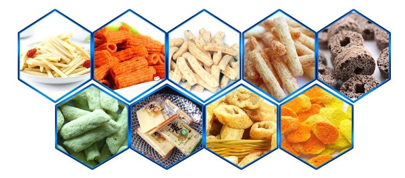Potato Chips Production Line/Twist Potato Machine/Snack Food Machine
