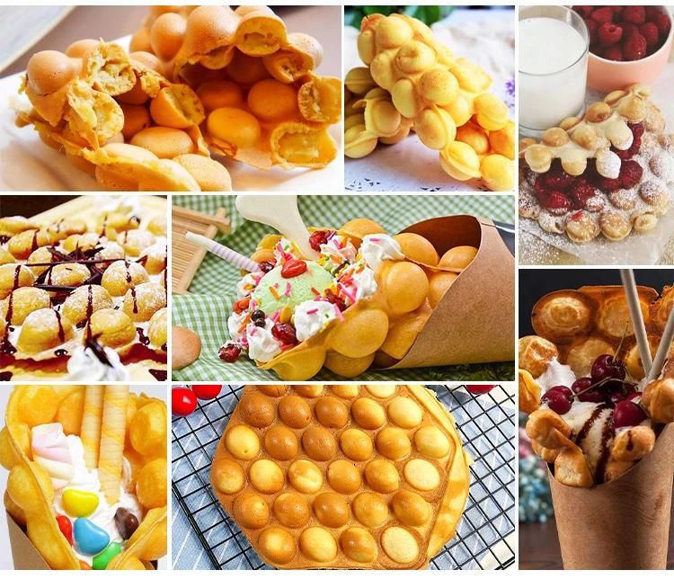 Commercial Luxury Electric Egg Waffle Baker
