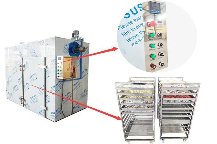 Trays Food Dehydrator Commerical Sea Cucumber Drying Machine