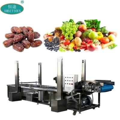 Continuous Dates and Vegetable Fruits Washer Washing Machines